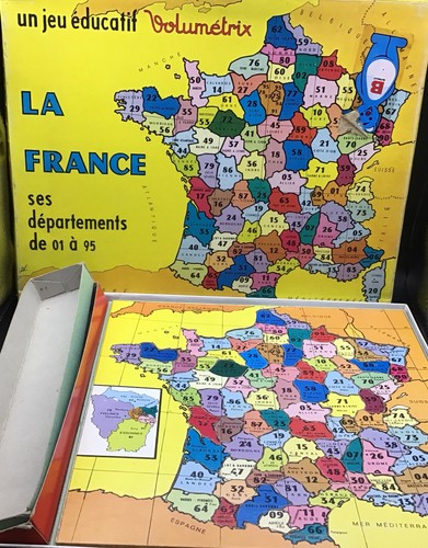 Puzzle jeu éducatif france - la,
