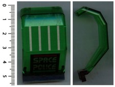 LEGO : PARE BRISE vert