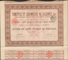 TOMETTES & CÉRAMIQUES de SALERNES (VAR 83) (V)