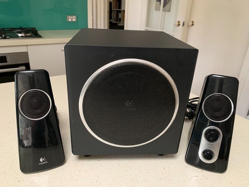 Logitech speaker system model - speaker, system,