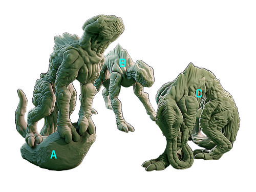 Appel cthulhu figurine - l'appel,