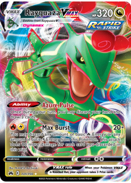 Pokémon rayquaza vmax - , (crz