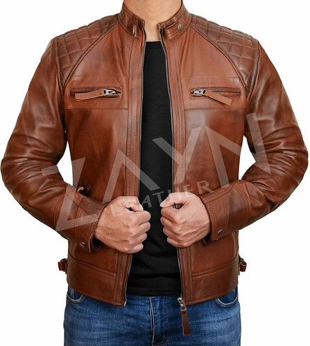 Manteau ancien homme cuir - , de