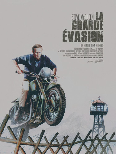 Grande évasion steve - la,