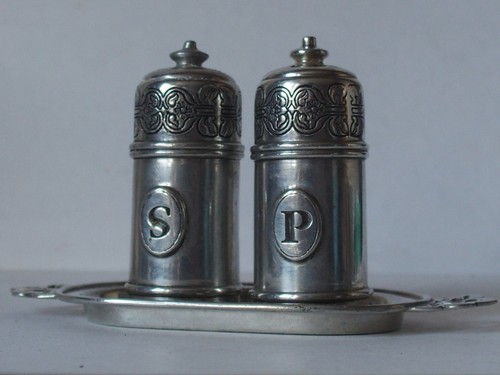 Saliere poivriere etain - /en,