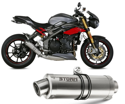 Exhaust storm mivv muffler - by,