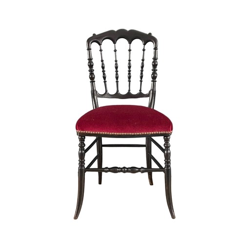 Chaise napoléon iii rénovée - napoléon,