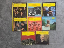 Lot de 8 vinyles/LP Deutsche