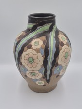 Catteau vase art deco keramis - vase,