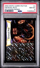 Harry Potter TCG WOTC Unusual Pets Promo Foil PSA 8 Chamber Of Secrets