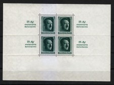 Germany 1937 MNH Mi Block 9 Sc