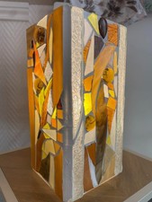 Lampe mosaïque verre - en,
