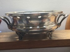 🟢🔵 ancien chauffe plat  plaqué argent /Christofle fin 19ème siècle 🟢🔵complet