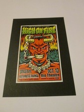 ART PRINT VINTAGE SATAN THE