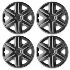 4x Enjoliveurs FAST GRAPHITE