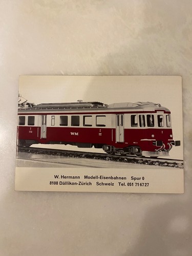 Ancien catalogue trains