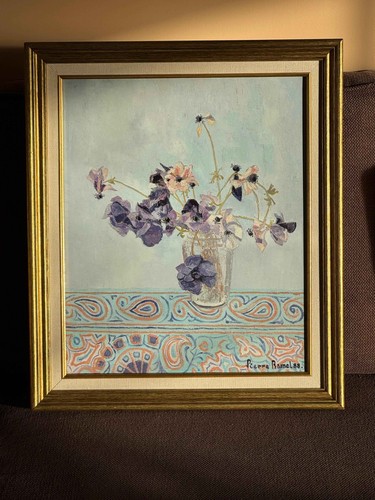 Tableau peinture huile pierre - peinture,