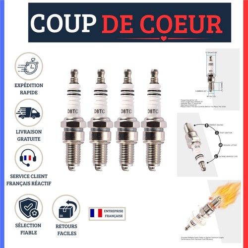 Bougie allumage d8tc - bougie, d'allumage