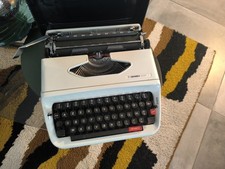 Antique HERMES BABY S Portable Typewriter Suitcase Old Great Condition 