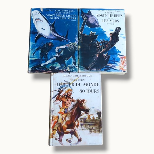 Lot livres jules - livres, verne