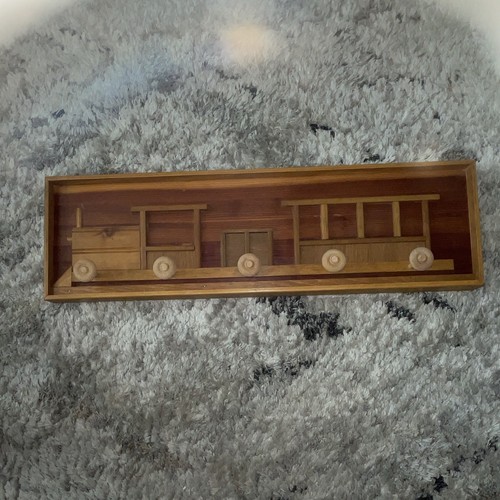 Wooden train coat - wooden, wood