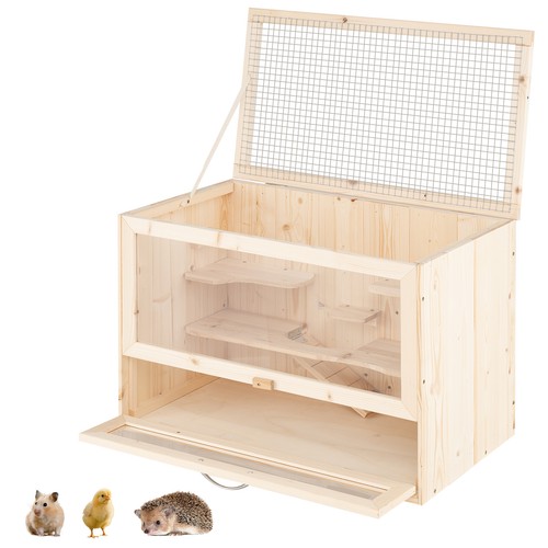 Wooden hamster cage - hamster,