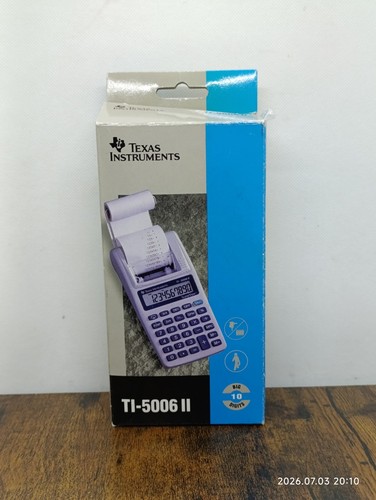 Texas instrument 5005 - instrument, ii