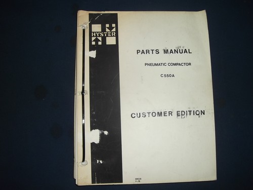 Manuel des pièces - manuel,