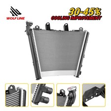 WOLFLINE Moto Radiateur Tout Aluminium Pour BMW S1000RR/R S1000XR 2019-2023