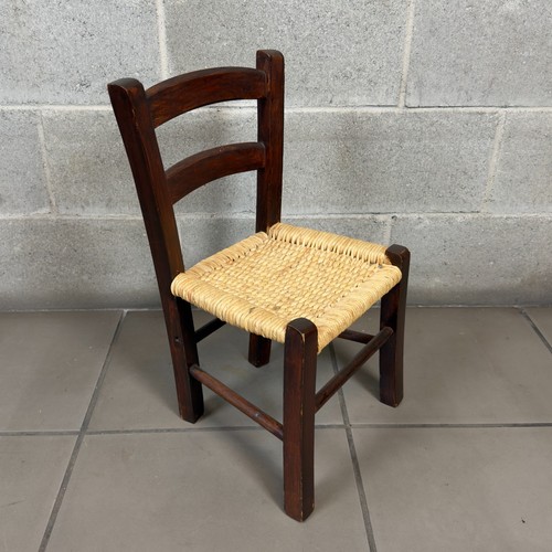 Petite chaise bois massif - chaise,
