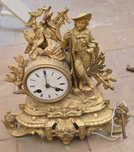 Ancienne pendule cheminee - ancienne,