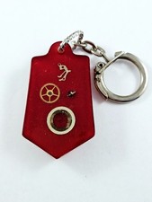 KEYCHAIN - Resin - WATCHMAKING PARTS - UNIFHOR - Watches - Vintage 1960s -