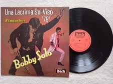 LP 33T BOBBY SOLO "Una Lacrima
