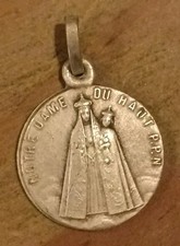 Antique ND Du Haut Religious Medal 