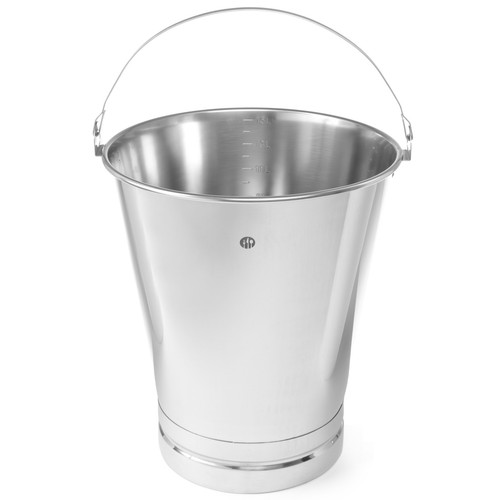 Seau cuisine gradué - gradué, inox