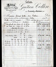 MOUNTAIN BOARDS (39) WOOD / SAWMILL "Léon GENISSET / Gaetan COLLIN" in 1937