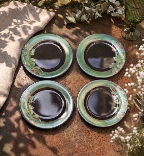 Gien 4 assiettes - :,