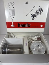 All-Purpose Hand Immersion Blender Wand Mixer by BAMIX M-122 Swiss Made
