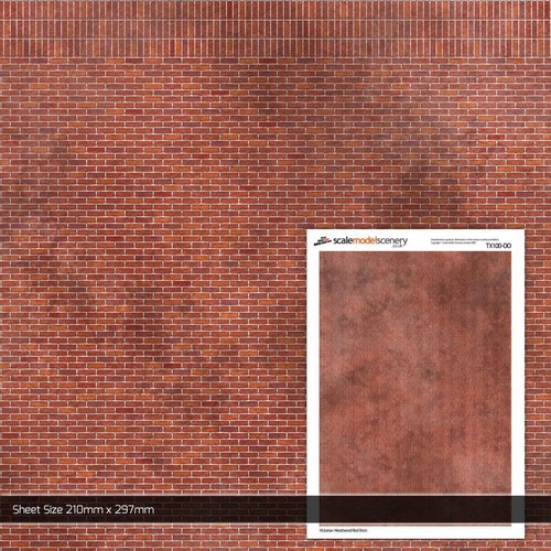 Papier texture brique rouge
