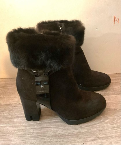 Bottines daim fourrure - en, et