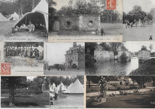 Lot cartes postales - 10,