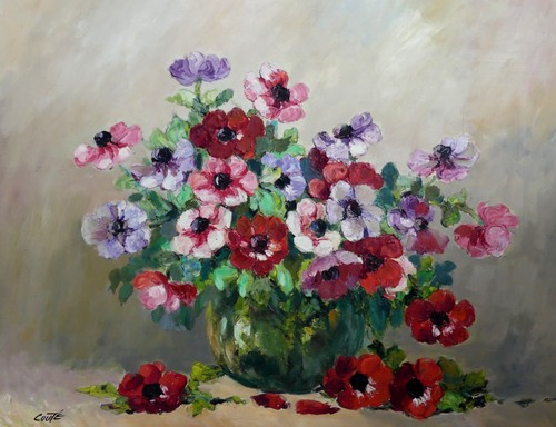 Grand tableau fleurs - grand,
