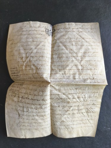 1780 parchemin famille - 1780, /