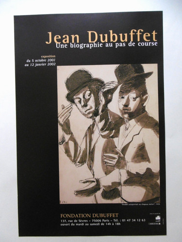 Dubuffet jean affiche - jean,