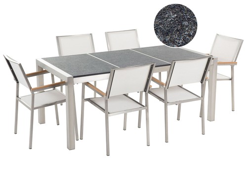 Table jardin 6 - de, et