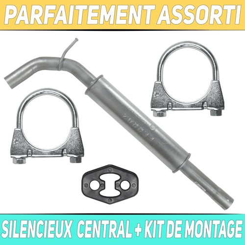 D’échappement central pour
