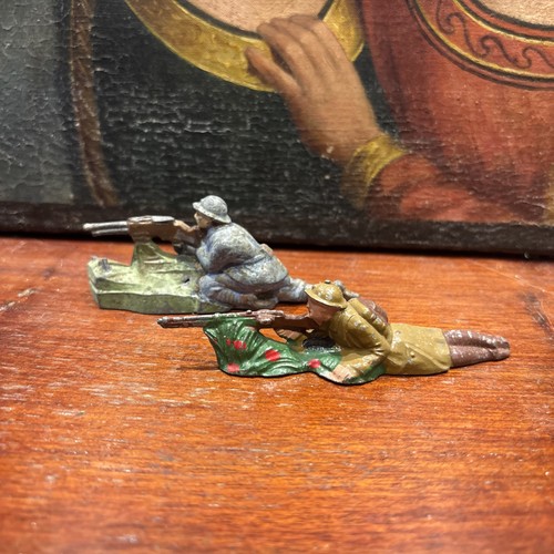Ancien soldat plomb ou - soldat,