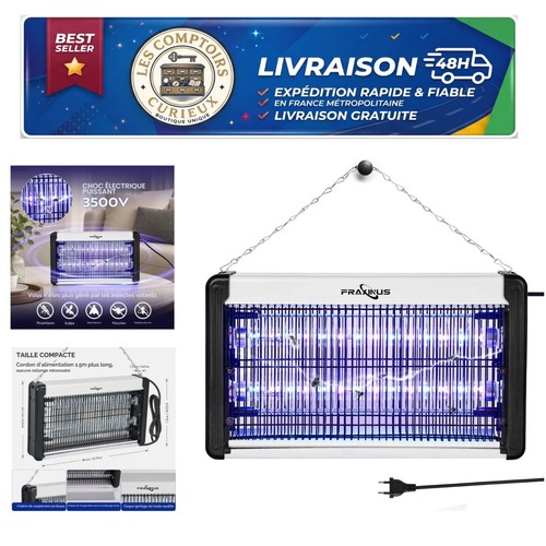 Lampe anti moustiques