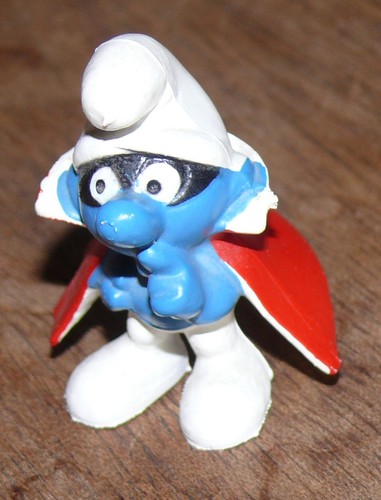 Figurine schtroumpf espion - schtroumpf,