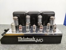 Amplificateur de puissance à tube vintage McIntosh MC240 utilisé avec...